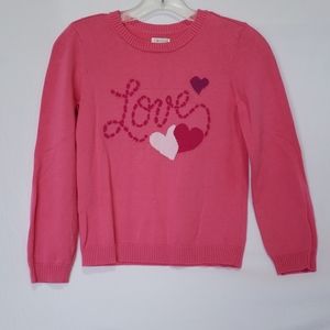 Girls Children's Place knit sweater.